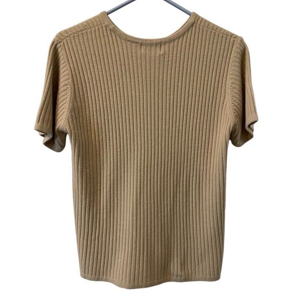 Parisian Works- Round Neck Pullover TwinSet Camel Med. READ - Picture 5 of 13